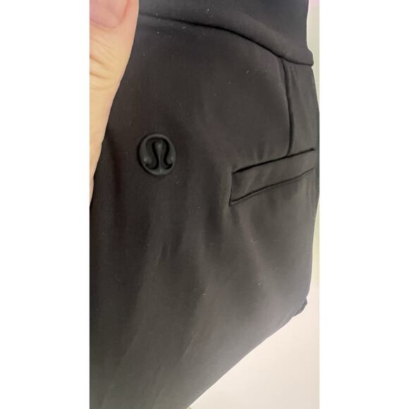 Lululemon Womens Size Medium Black Straight-Leg Mid-Rise Pant Luxtreme NEW - Picture 13 of 14